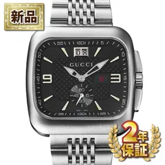 グッチ GUCCI 腕時計 グッチクーペ YA131305 スクエア ブラック文字盤 黒 SS クオーツアナログ 【箱・保付き】のサムネイル