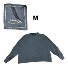 ARROWアロー古着無地スエットトレーナーMグレーのサムネイル