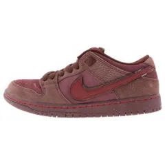 NIKE SB (ナイキエスビー) DUNK LOW PRM CITY OF LOVE BURGUNDY FN0619-600 ダンク シティ オブ ラブ バーガンディ ローカットスニーカー ボルドー US9/27cm