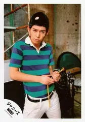 【中古】生写真(ジャニーズ) ジャニーズWEST/小瀧望/膝上・衣装黒緑ボーダー・両手合わせ・体斜め右向き/「ラッキィスペシャル」PV/公式生写真