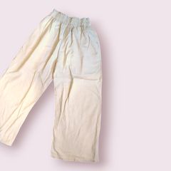 新品未使用】ヂェン先生の日常着 シンプルパンツ Mサイズ(生成り  