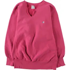 古着 90年代 チャンピオン Champion REVERSE WEAVE リバースウィーブ 刺繍タグ カットオフ Vネック/eaa582220