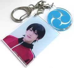 【中古】キーホルダー 小西詠斗(堀川国広) ランダム2連キーホルダー 「舞台『刀剣乱舞』心伝 つけたり奇譚の走馬灯×SHIBUYA TSUTAYA コラボカフェ」