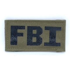 JADE fabbrica 実物生地仕様 FBI 装備 パネルパッチ Lサイズ