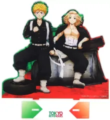 【中古】アクリルスタンド・アクリルパネル 花垣武道＆佐野万次郎 BIGアクリルスタンド 「東京リベンジャーズ 運試し!東リベみくじ ～血のハロウィン～」 大吉