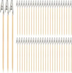 fogman 互換品 塗装棒 ペインティングクリップ 塗装用具 使いやすい ワニ口クリップ 50本セット