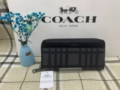 コーチ COACH 長財布 財布 メンズ プレゼント ロング ジップ 新品 未