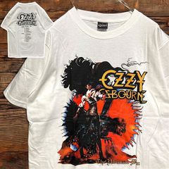ビンテージ80's90's Ozzy Osbourne Tシャツ ホワイト ヴィンテージ 90s Ozzy Osbourne オジー オズボーン プリント