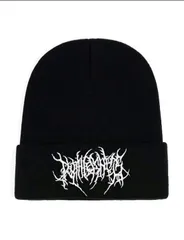 ビーニー ニット帽 キャップ ブラック SUPREMEやSTUSSYやFearofGodやmnmlがお好きな方におすすめです　A9