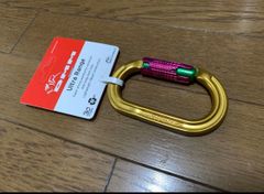 限定カラーゴールド×ピンク　DMM UltraOカラビナ　アーボリスト　ツリークライミング　ツリーワーカー　ロッククライミング