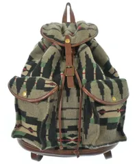 RRL 限定生産終了 インクブルーダイレザー バックパック シュリンクレザートートバッグ (AHIL-T410) | HILTON | 紳士服