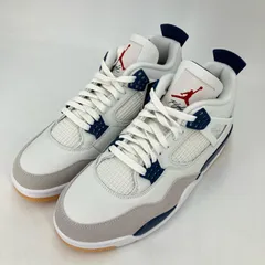 【イオン広店】 中古 NIKE AIR JORDAN | ナイキ　エアー　ジョーダン スニーカー SB Air Jordan 4 Retro SP 'Summit White/Navy' DR5415-100 ネイビー 29cm 【126】