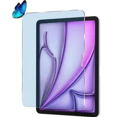 【ブルーライトカット 93%】【 1枚入り】iPad Air 11 2024 用のガラスフィルム 目の疲れ軽減 液晶保護 フィルム iPad Air 11インチ M2 第6世代 用の保護シート 保護ガラス 硬度9H/貼り付け簡単/超薄飛散防止/気泡防止/指紋防