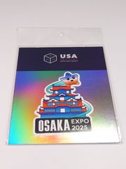 OSAKA EXPO 2025 アメリカ館 スパーク ステッカーとキーホルダー | Mercari