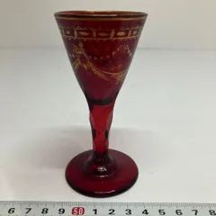 アンティークグラス　ボヘミア　金彩　琥珀色　R1289ダI 2025年最新】金彩 ボヘミアグラスの人気アイテム - メルカリ