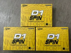 【浦安店】【新品未使用】ホンマ D1スピン イエロー　3ダースセット　u00257のサムネイル
