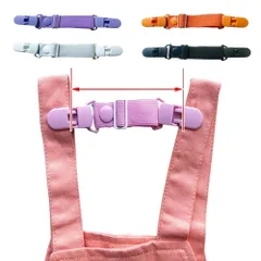【子どもの肩紐ズレ防止に】チェストベルト キッズ 子供 後付け 肩ひも ずれ落ち防止 クリップ ストラップ 調整 サスペンダー エプロン バンド _b