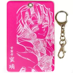 【中古】キーホルダー 甘露寺蜜璃 チェキ風ブロマイドホルダー 「鬼滅の刃 刀鍛冶の里編 キャラクター絵巻カフェ 第一期 竈門兄弟と恋柱」