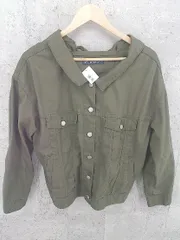 ◇ AS KNOW AS  アズノゥアズ  長袖 ジャケット M カーキ レディース  【中古】 【1002798795228】