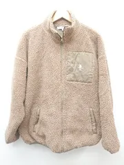 ◇ U.S. POLO ASSN. もこもこ 冬コーデ 長袖 ボアブルゾン ジャケット サイズM ブラウン系 レディース P 【1311300000065】