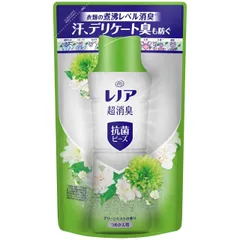 レノア 超消臭+ 抗菌ビーズ グリーンミスト 詰め替え 430mL