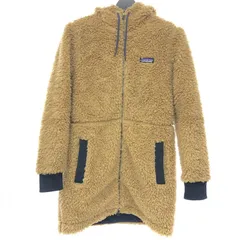 パタゴニア Patagonia ダスティメサパーカー ボアコート 長袖 ロゴ 茶色 ブラウン S メンズ レディース Sサイズ パタゴニア ダスティメサパーカー ボア ロング ブラウン