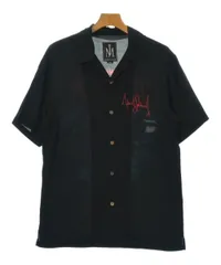 美品 ヒステリックグラマー マイケルジャクソン 総柄 半袖シャツ ブラック M HYSTERICGLAMOUR ヒステリックグラマー マイケルジャクソン