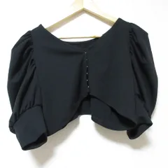 美品　Ameri Vintage アメリ ブラック シアートップス Ameri VINTAGE（シャツ/ブラウス(半袖/袖なし)）のフリマ