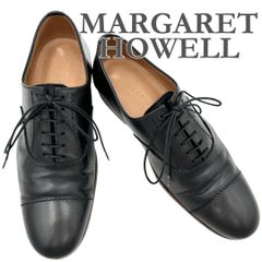 MARGARET HOWELL プレミアムライン 革靴 本革 イタリア製 ストレート 