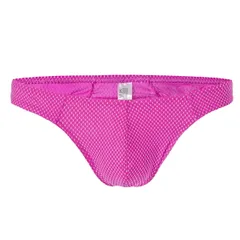 Tバック メンズ ローライズ 蛍光 ネオンカラー 目立つ かっこいい セクシー 締め付けない しっかりした生地 大きいサイズ ドット柄 速乾 b703