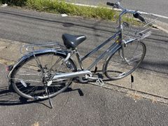 シルバー シティサイクル メタルバスケット付き - メルカリ