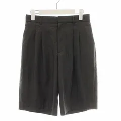 ミラオーウェン Mila Owen 23SS SET UP2タックハーフパンツ ショートパンツ ジップアップ ウール混 1 M グレー /TR11のサムネイル