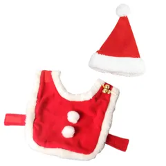 猫 犬 ペット服 クリスマス マント 鈴 猫 犬コスチューム 服 サンタ帽 コスプレ 仮装 猫服 変装 ペット飾り おしゃれ 写真 被り物 可愛い ナカイ サンタ パーティー お祝い 変身服 スチューム ドッグウェア コスプレ 人気 記念撮影 クリスマスコス 