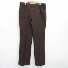 W39/古着 リーバイス Levis パンツ メンズ 80s 茶 ブラウン 25jul04 中古 ボトムス ロング