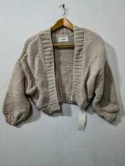 未着用タグ付き snidel スナイデル ローゲージカーディガン Fサイズベージュ SWNT181033 定価13,500円