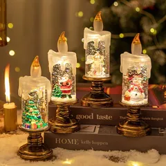未使用　クリスマス飾り　キャンドル　ヴィンテージ　サンタさんと子供たち 未使用 クリスマス飾り キャンドル ヴィンテージ サンタさんと