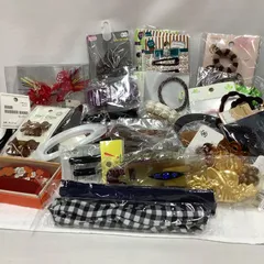 ヘアアクセサリー　たくさんまとめ売り　バレッタ　ヘアピン　櫛　D106