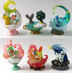 【中古】トレーディングフィギュア 全6種セット 「ポケットモンスター STARRIUM SERIES 夢見る月夜の星散歩」