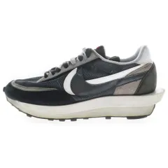 NIKE (ナイキ) ×Sacai LDWAFFLE BV0073-001 サカイ エルディーワッフル ローカットスニーカー ブラック US10.5/28.5cm
