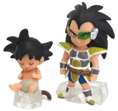 【中古】食玩 トレーディングフィギュア 6.ラディッツ(少年期)＆カカロット(幼少期) 「ドラゴンボールアドバージ9 MOVIE SPECIAL」