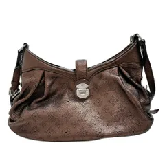 【LOUIS VUITTON/ルイ・ヴィトン】マヒナ XS M95717 ショルダーバッグ モノグラムマヒナ ブロンズ レディース 【中古】【真子質店】【BL】