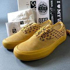 1g7 VANS × wtaps バンズ ダブルタップス SYNDICATE AUTHENTIC オーセンティック ローカットスニーカー サイズ27cm ベージュ系 スウェード メンズ