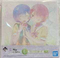 BANDAI SPIRITS 이치 반 쿠지 Re : 처음부터 시작하는 이세계 생활 - 당신에게 정령의 축복이 있기를 바랍니다 - E 상 렘 & 램 캔버스 보드