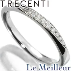 a*u様 最終！トレセンテTRECENTI プラチナリング 16.5号