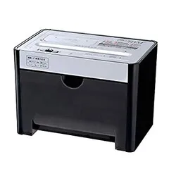 【中古】 GBC シュレッダー 静音 家庭用 極小細断 マイクロクロスカット 最大細断枚数5枚 連続使用6分 CD DVD プラスチックカードも細断可能 ホチキス対応