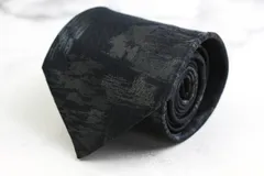 コムサデモードメン ブランド ネクタイ 総柄 パネル柄 シルク 日本製 PO メンズ ネイビー COMME CA DU MODE 【中古】