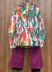 【セット売り】ROXY  ロキシー　スノーボードウェア　スキーウェア　セットアップ