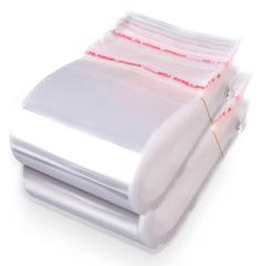 OPP袋 約1000枚 10x7cm ラッピングキット アクセサリー ミニ 透明 粘着テープ付 デコパーツ 封入用 小分け 収納袋 小物入れ