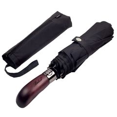 【特価セール】耐風 65cm 傘 8本骨 メンズ 395g 折りたたみ傘 自動開閉 ダブルキャノピー バリオス 晴雨兼用 英国Balios ジャンプ傘 木目が美しい天然木ハンドル ワンタッチ 【雑誌GQ掲載】 大きい 英国紳士の傘