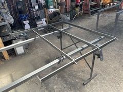 引取限定：長岡市】スチール製 足場台3セット分 頑丈・ボルトレス連結可 引取限定：長岡市】スチール製 足場台3セット分 頑丈・ボルトレス連結